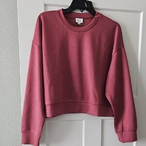 NWT LELIS Drop Shoulder Sweatshirt